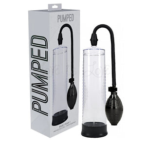 Shots Pumped Basic Pump 1 Water Resistant Transparent For Him - Penis Pumps & Enlargers Buy Sex Toys in Singapore LoveisLove U4Ria