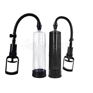 Manual Penis Enhancer Pump 2 Max Gains Black or Clear Buy in Singapore LoveisLove U4Ria
