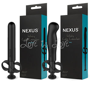 Nexus Infinity Lube Launcher Classic or Pro Black Award-Winning & Famous - Nexus Buy Sex Toys in Singapore LoveisLove U4Ria