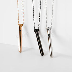 Crave Vesper Mini USB Rechargeable Mini Vibrator Necklace Silver or Rose Gold or Black Award-Winning & Famous - Crave Buy Sex Toys in Singapore LoveisLove U4Ria