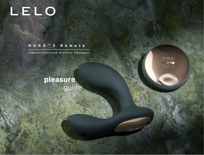 Lelo Hugo 2 App and Remote-Controlled Prostate Massager Black or Green