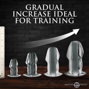 Master Series Dicked Hollow Anal Plug Clear Anal - Anal Probes & Tools Buy Sex Toys in Singapore LoveisLove U4Ria