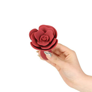 ​BMS Lux Active Red Rose Silicone Butt Plug Buy in Singapore LoveisLove U4Ria 