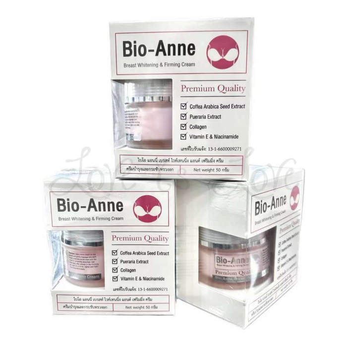 Bio-Anne Premium Quality Breast Whitening & Firming Cream 50g