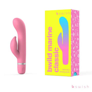 B Swish Bwild Classic Marine Rabbit Vibrator Guava