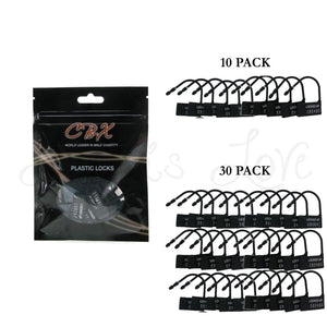 CB-X Plastic Cock Cage Locks 10-pack or 30-pack