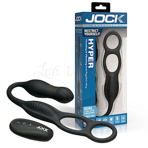 Curve Toys JOCK Hyper Thrusting & Vibrating Anal Plug with C-Ring Anal - Anal Vibrators  Buy Sex Toys in Singapore LoveisLove U4Ria