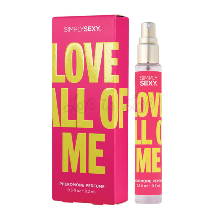 Classic Erotica Simply Sexy Pheromone Perfume Love All Of Me 0.3 oz 9.2 ml