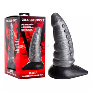 Creature Cocks Beastly Tapered Bumpy Silicone Dildo Buy in SIngapore LoveisLove U4Ria 