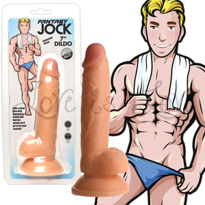 Curve Novelties Jock Swimming Simon 7" Dildo with Balls Light Buy in Singapore LoveisLove U4Ria
