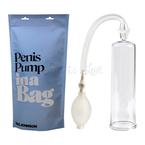 Doc Johnson Penis Pump In A Bag Clear Buy in Singapore LoveisLove U4Ria
