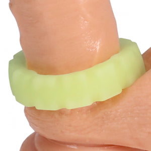Doc Johnson Rock Solid The Tire Glow in the Dark Cock Ring Green Buy in Singapore LoveisLove U4Ria 