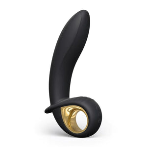 Dorcel Deep Expand Rechargeable Silicone Inflating 2 In 1 Vaginal And Anal Vibrator Black Buy in Singapore LoveisLove U4Ria 