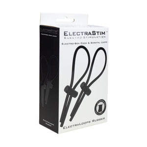 ElectraLoops Adjustable Rubber Electro Cock Rings