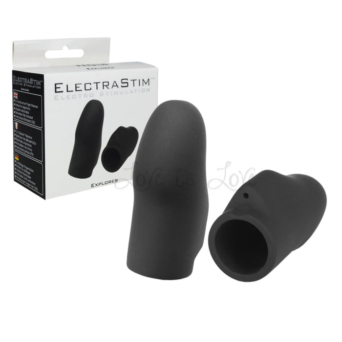 ElectraStim Noir Explorer Electro Silicone Finger Sleeves