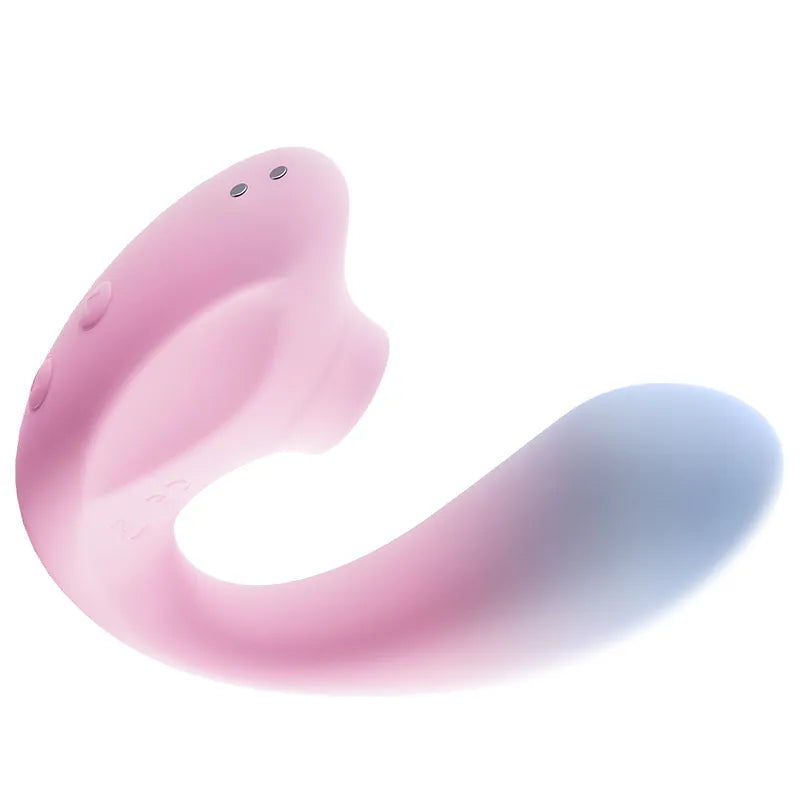 Erocome Apus Curve Clitoral Suction & G-Spot Vibrator Love is Love Erocome Apus Curve Clitoral Suction & G-Spot Vibrator Love is Love