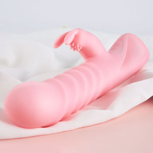 Erocome Columba Thrusting Heating Rabbit Vibrator Pink Buy in Singapore LoveisLove U4Ria 