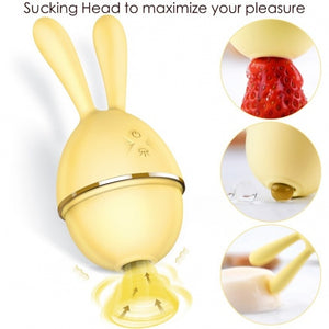 Erocome Leporis Wave Pressure Clit Massager Yellow (Just Sold)