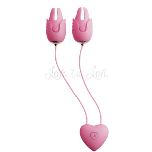 Erocome Puppis 2-in-1 Breast Clip and Wired Vibrator Buy in Singapore LoveisLove U4Ria