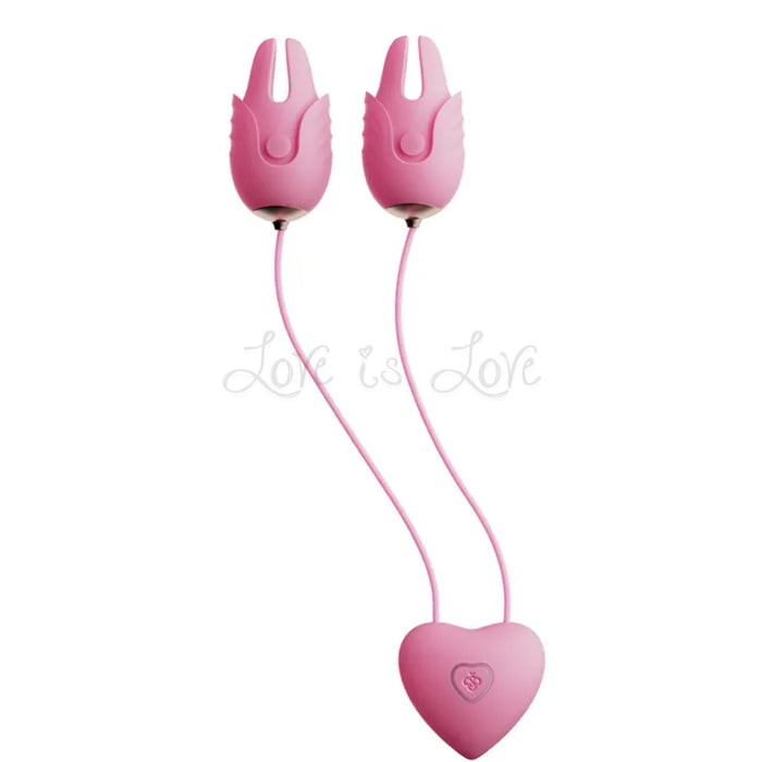 Erocome Puppis 2-in-1 Breast Clip and Wired Vibrator