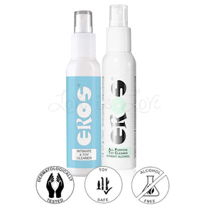Eros All Purpose or Intimate & Toy Cleaner Without Alcohol 30 ml or 100 ml Lubes & Toy Cleaners - Toy Cleaner Buy Sex Toys in Singapore LoveisLove U4Ria