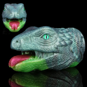 Fantasy Creature Green Dragon Stroker Silicone Onahole Masturbator 1.1kg Male Masturbators -Masturbation Sleeves Buy Sex Toys in Singapore LoveisLove U4Ria