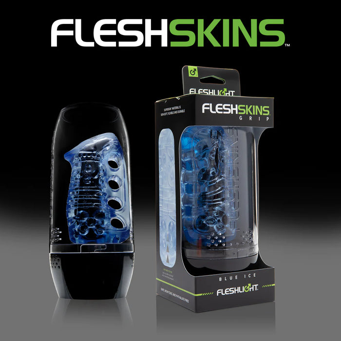Fleshlight Fleshskins Grip Blue Ice