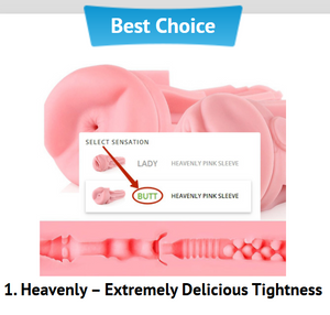 Fleshlight Heavenly Pink Lady or Pink Butt (Limited Period Sale)