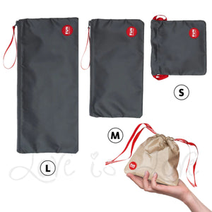 Fun Factory Toy Storage Bag Drawstring or Zip Small or Medium Buy in Singapore LoveisLove U4Ria