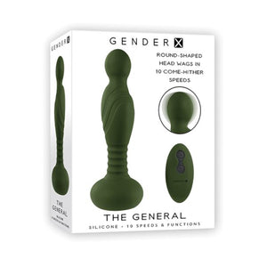 Gender X The General Dual- Motor Silicone Vibrator With Remote Buy in Singapore LoveisLove U4Ria 