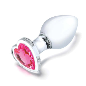 Glas 3-Piece Heart Jewel Glass Anal Plug Gem Training Kit Buy in Singapore LoveisLove U4Ria 