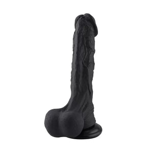 Hismith 12.4 Inch Huge Black Realistic Silicone G-Spot Dildo