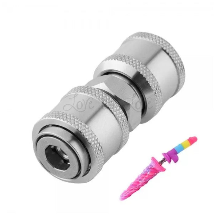 Hismith Double Ended Dildo Adapter for Lesbians KlicLok System Dual-Coupler