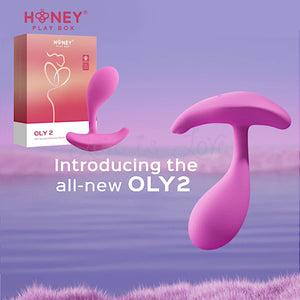 Honey Play Box Oly 2 Pressure Sensing App-Enabled Wearable Clit And G-Spot Vibrator Pink Buy in Singapore LoveisLove U4Ria