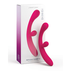 Jimmyjane Reflexx Rabbit 3 Flexible Warming Vibrator Vibrators - Rabbit Vibrators  Buy in Singapore LoveisLove U4Ria