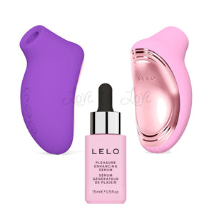 LELO Pleasure On The Go Sona 2 Travel Kit B With Pleasure Enhancing Serum Buy in SIngapore LoveisLove U4Ria