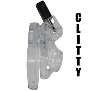 Locked In Lust The Vice Clitty Chastity Device Clear or Pink Buy in Singapore LoveisLove U4Ria 