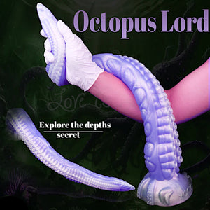 Lord Octopus Large Fantasy Silicone Dildo with Suction Cup 17.7 Inch Dildos - Large & Unique Dildos Buy Sex Toys in Singapore LoveisLove U4Ria
