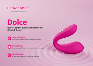 Lovense Dolce Posable Dual Stimulator  App-Controlled