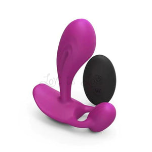 Love to Love Witty Remote-Controlled Silicone P & G-Spot Clitoral And Anal Vibrator Sweet Orchid Buy in Singapore LoveisLove U4Ria