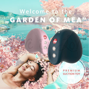 Fun Factory Mea Premium Suction Toy Clitoral Stimulator Powder Rose and Velvet Green Buy in Singapore LoveisLove U4Ria
