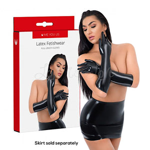 Me You Us Latex Fetishwear Full Length Gloves Buy in Singapore LoveisLove U4Ria