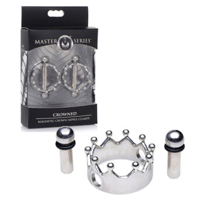 Master Series Crowned Magnetic Nipple Clamps Buy in Singapore LoveisLove U4Ria 