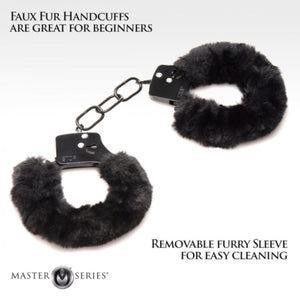 Master Series Cuffed in Fur Furry Handcuffs Buy in Singapore LoveisLove U4Ria 