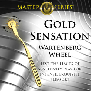 Master Series Gold Sensation Wartenberg Wheel Buy in Singapore LoveisLove U4Ria