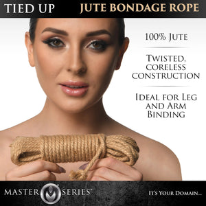 Master Series Tied Up Jute Bondage Rope Buy in Singapore LoveisLove U4Ria