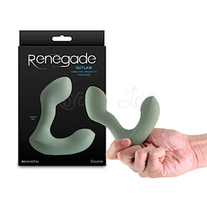 NS Novelties Renegade Outlaw Vibrating Silicone Prostate Massager Sage Prostate Massagers - Prostatic Play Buy Sex Toys in Singapore LoveisLove U4Ria