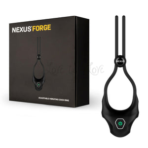 Nexus Forge Adjustable Vibrating Cock Ring Buy in Singapore LoveisLove U4Ria