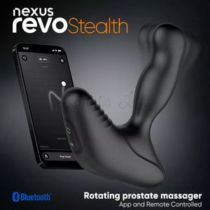 Nexus Revo Stealth Rotating Prostate Massager App Enabled and Remote Controlled Buy in Singapore LoveisLove U4Ria