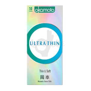 Okamoto Ultra Thin Condoms 10pcs Buy in Singapore LoveisLove U4Ria 